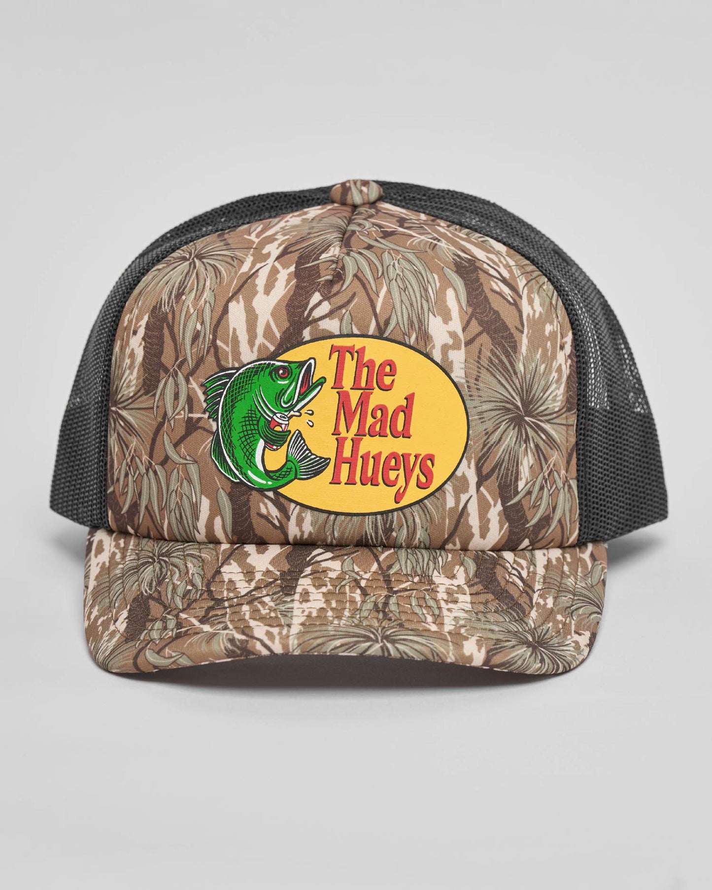 Mad Hueys Pro Hueys Foam Trucker Cap Native Camo