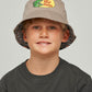Mad Hueys Pro Hueys Reversible Bucket Hat Taupe