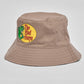 Mad Hueys Pro Hueys Reversible Bucket Hat Taupe