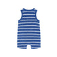 Huxbaby Nautical Peekaboo Hux Rowelling Romper Cobalt | White