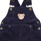 Huxbaby Classic Cord Overalls Navy