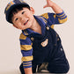 Huxbaby Classic Cord Overalls Navy