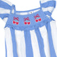 Huxbaby Seaside Cherry Stripe Playsuit