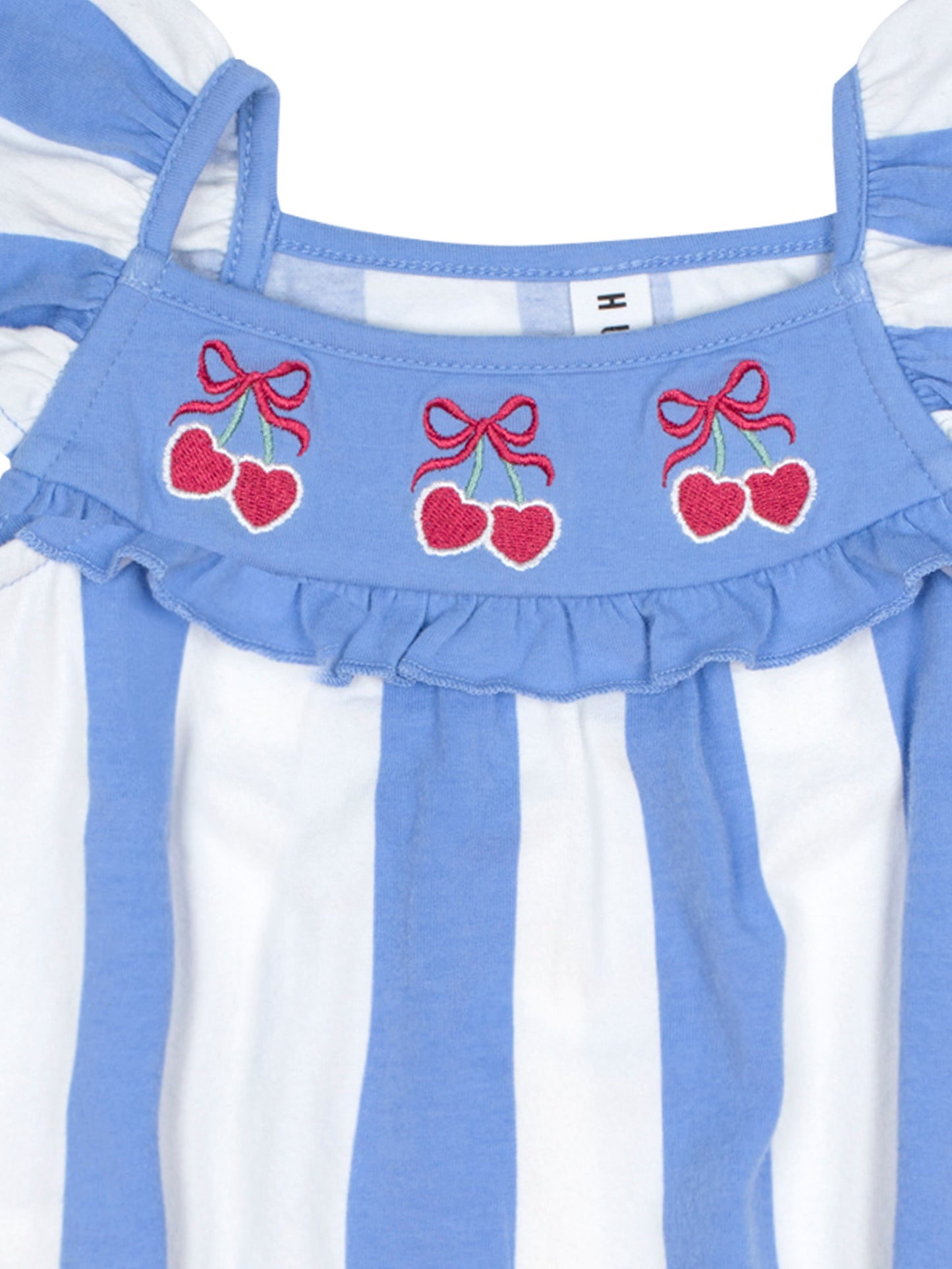 Huxbaby Seaside Cherry Stripe Playsuit