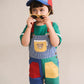 Huxbaby Colour Block Pocket Shortall | Overall