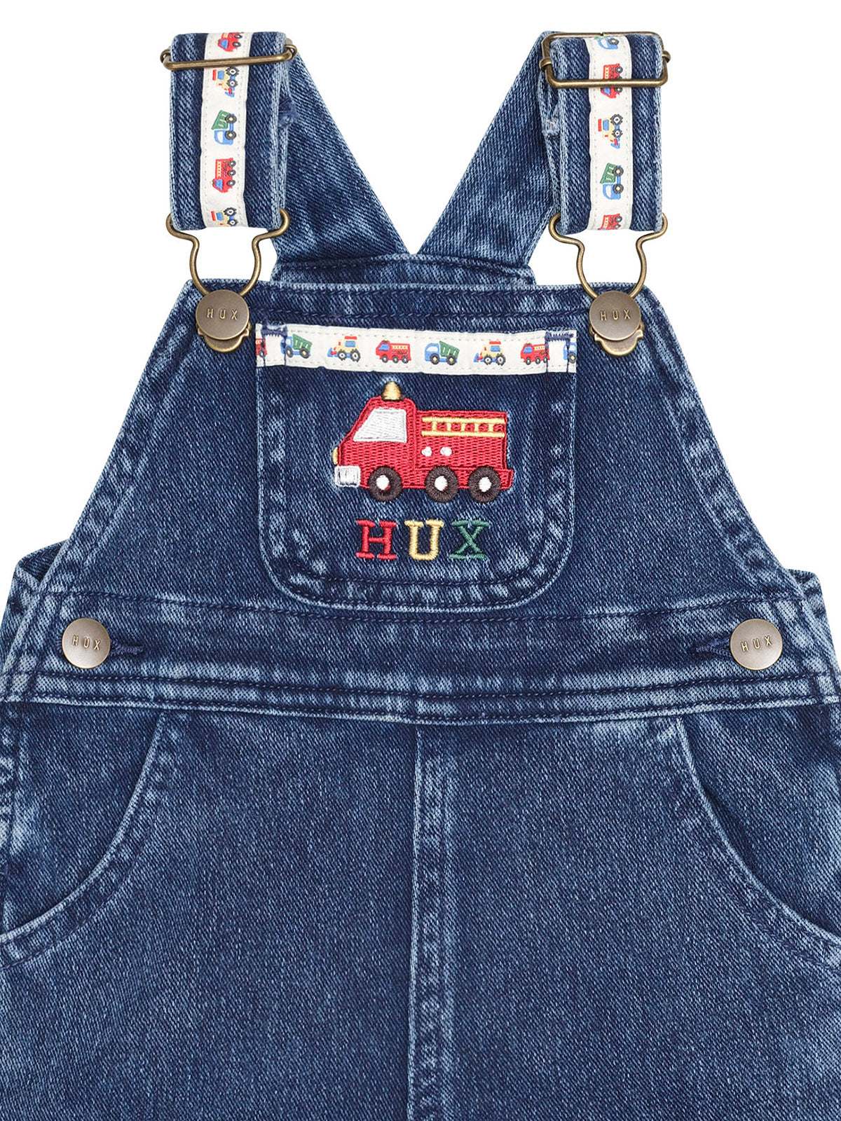 Huxbaby Construction Hux Knit Romper | Overall