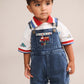 Huxbaby Construction Hux Knit Romper | Overall