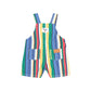 Huxbaby Variegated Stripe Shortall | Overall