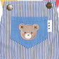 Huxbaby Classic Stripe Short Overalls