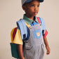 Huxbaby Classic Stripe Short Overalls
