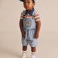 Huxbaby Dreamy Denim Short Overalls