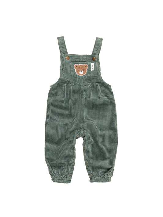 Huxbaby 80'S Cord Overall  Light Spruce *Pre-Order*