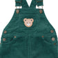 Huxbaby Classic Cord Overalls Forest