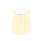 Huxbaby Flower Field Stripe Playsuit