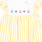 Huxbaby Flower Field Stripe Playsuit