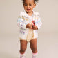 Huxbaby Flower Field Stripe Playsuit