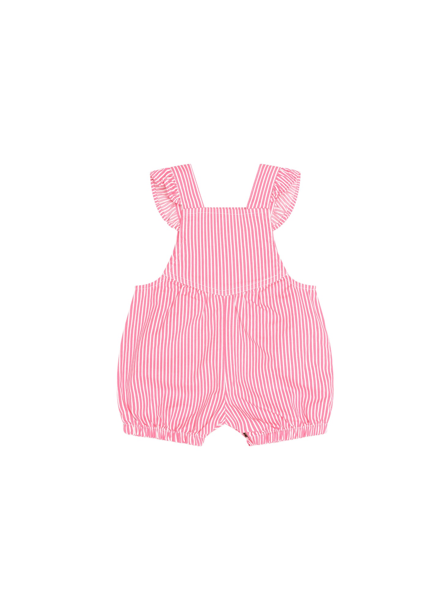 Huxbaby Strawberry Embroidery Stripe Playsuit/Overall