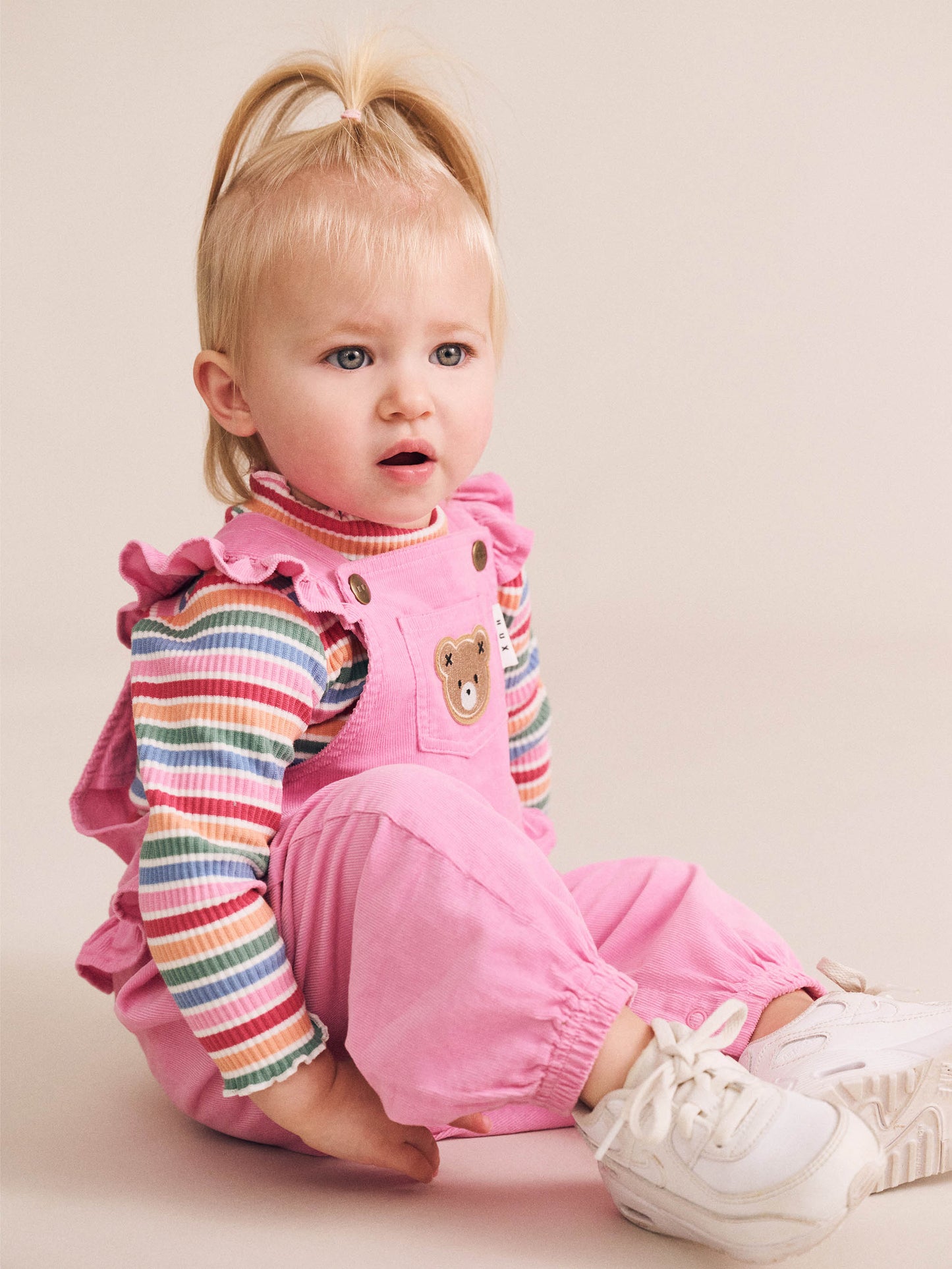 Huxbaby Classic Frill Cord Overall