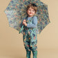 Huxbaby Dino Band Puddle Suit Winter Green