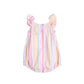 Huxbaby Rainbow Stripe Frill Playsuit