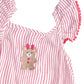 Huxbaby Gingerbread Frill Playsuit