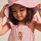 Huxbaby Frilly Sunhat Cherry Pie Stripe