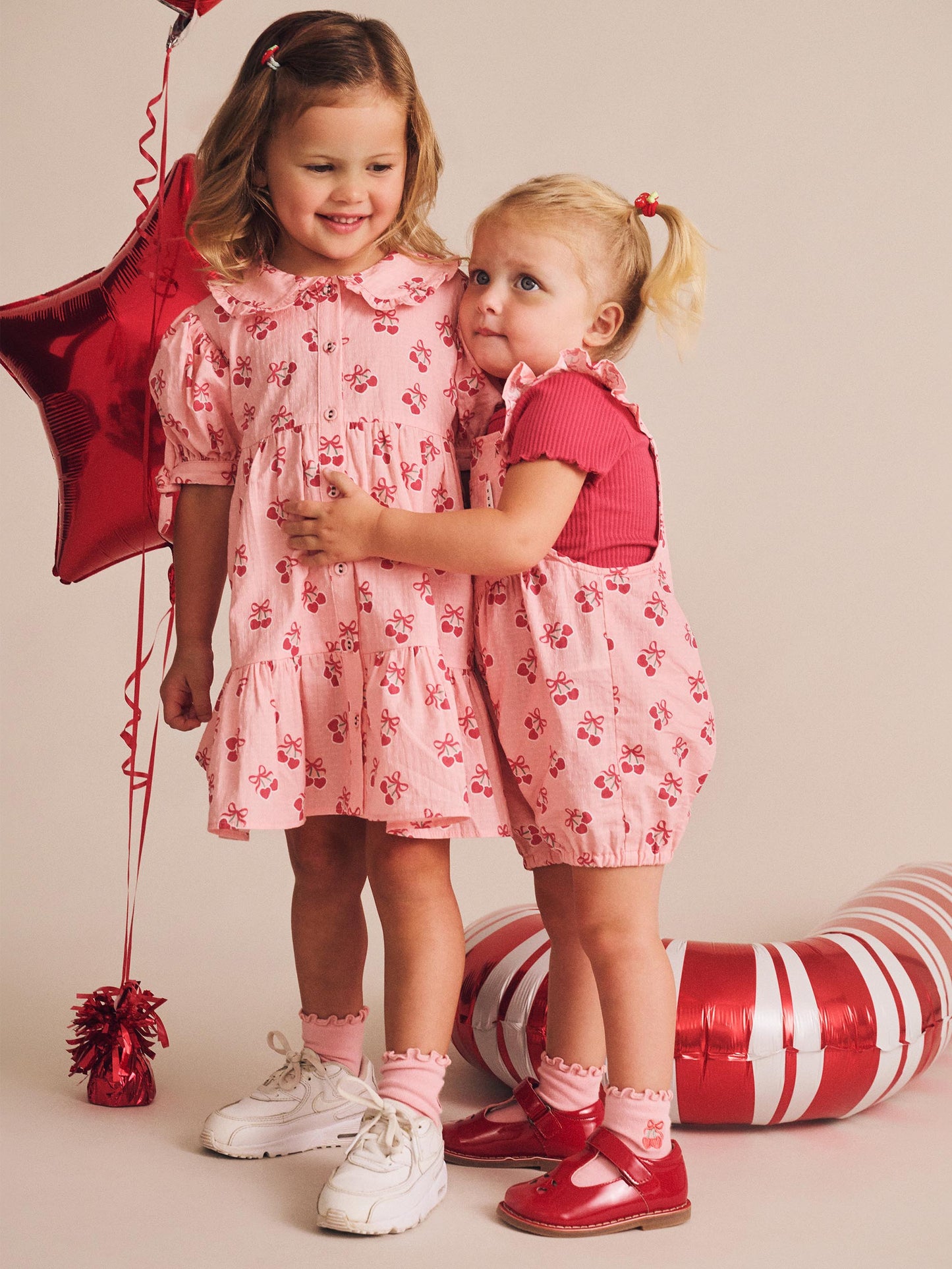 Huxbaby Cherry Pie Frilly Playsuit