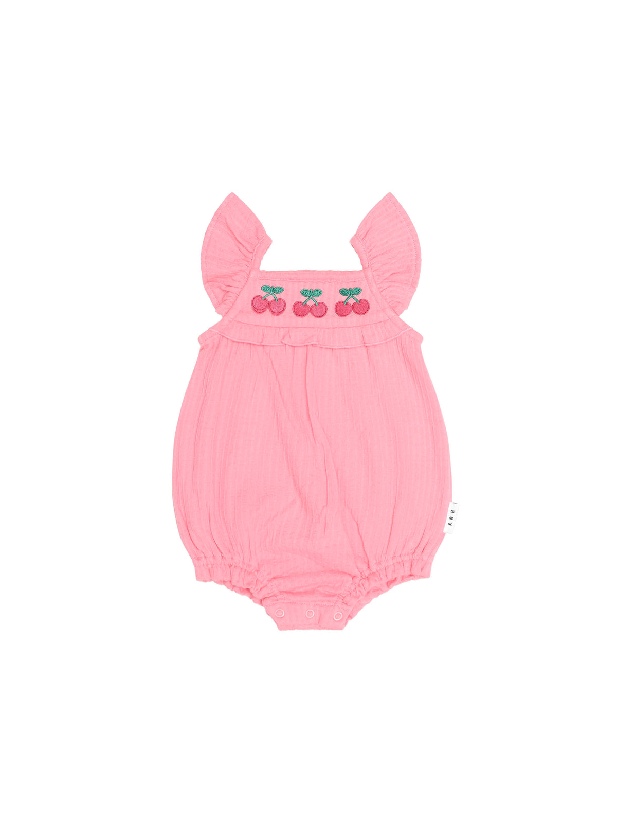 Huxbaby Cherry Embroidery Playsuit