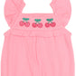 Huxbaby Cherry Embroidery Playsuit