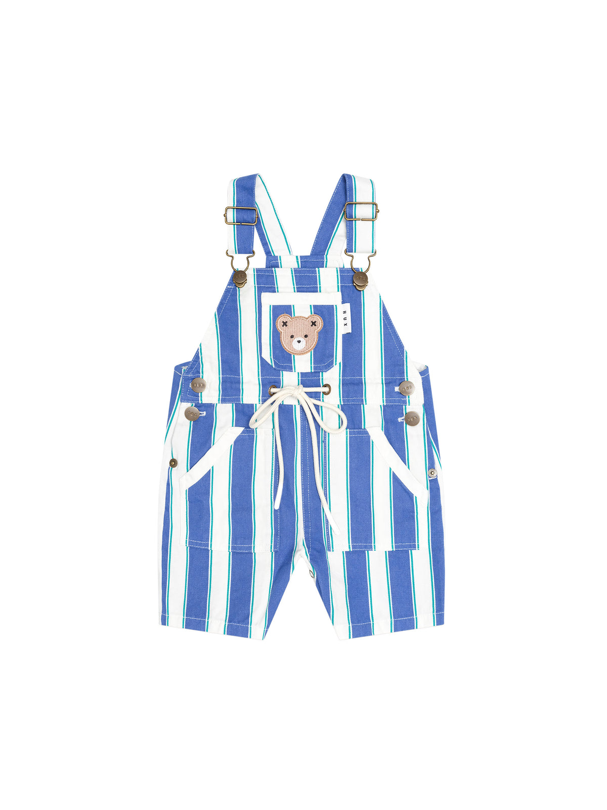 Huxbaby Tropical Stripe Shortall | Overall