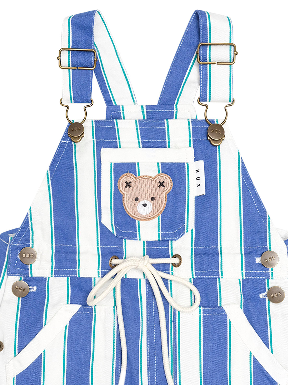Huxbaby Tropical Stripe Shortall | Overall