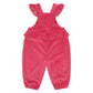 Huxbaby Very Cherry Velour Frill Overall