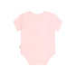 Huxbaby Bow Huxette Short Sleeve Bodysuit Baby Pink