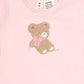 Huxbaby Bow Huxette Short Sleeve Bodysuit Baby Pink