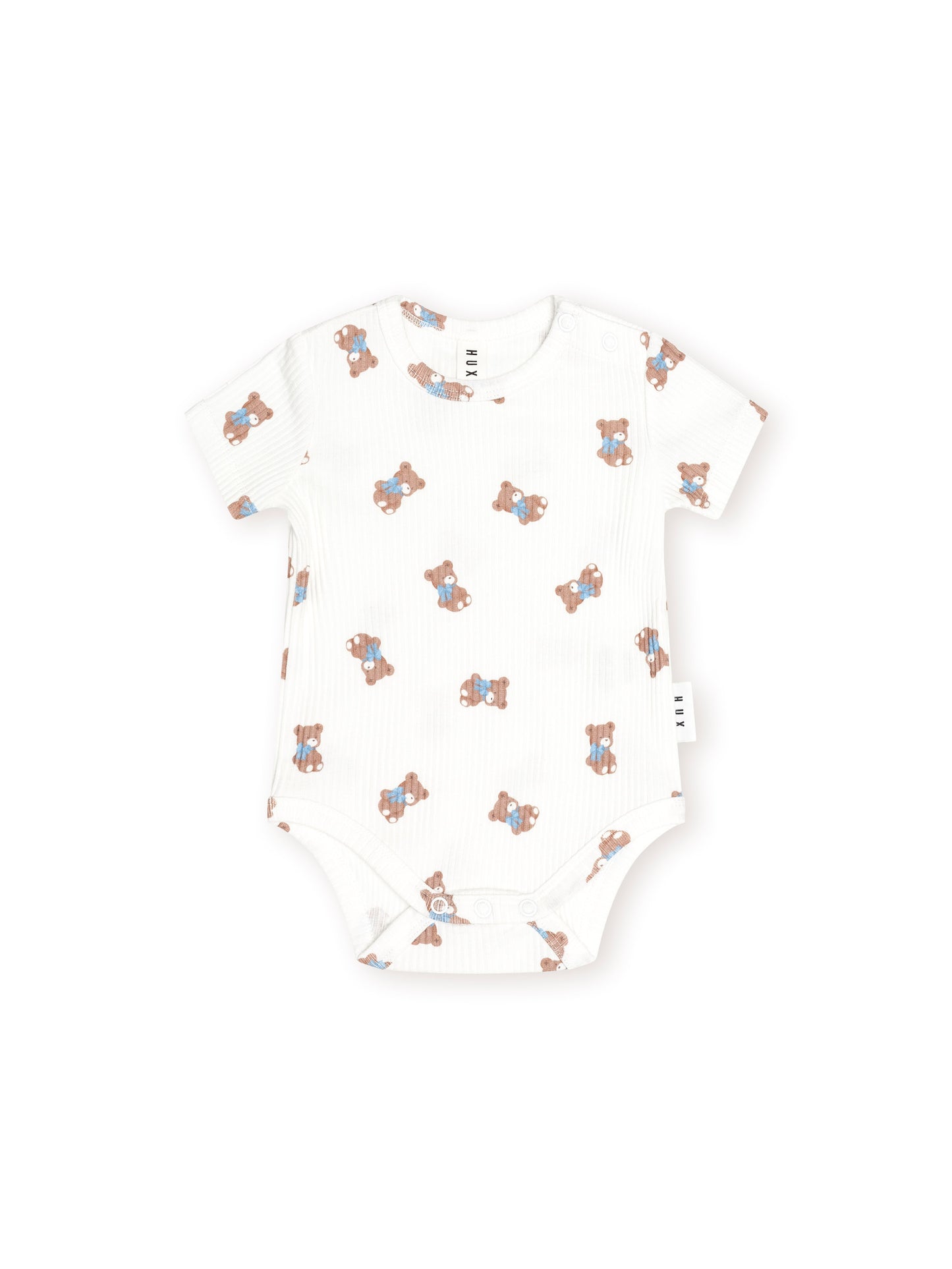 Huxbaby Tumbling Bow Hux Short Sleeve Bodysuit
