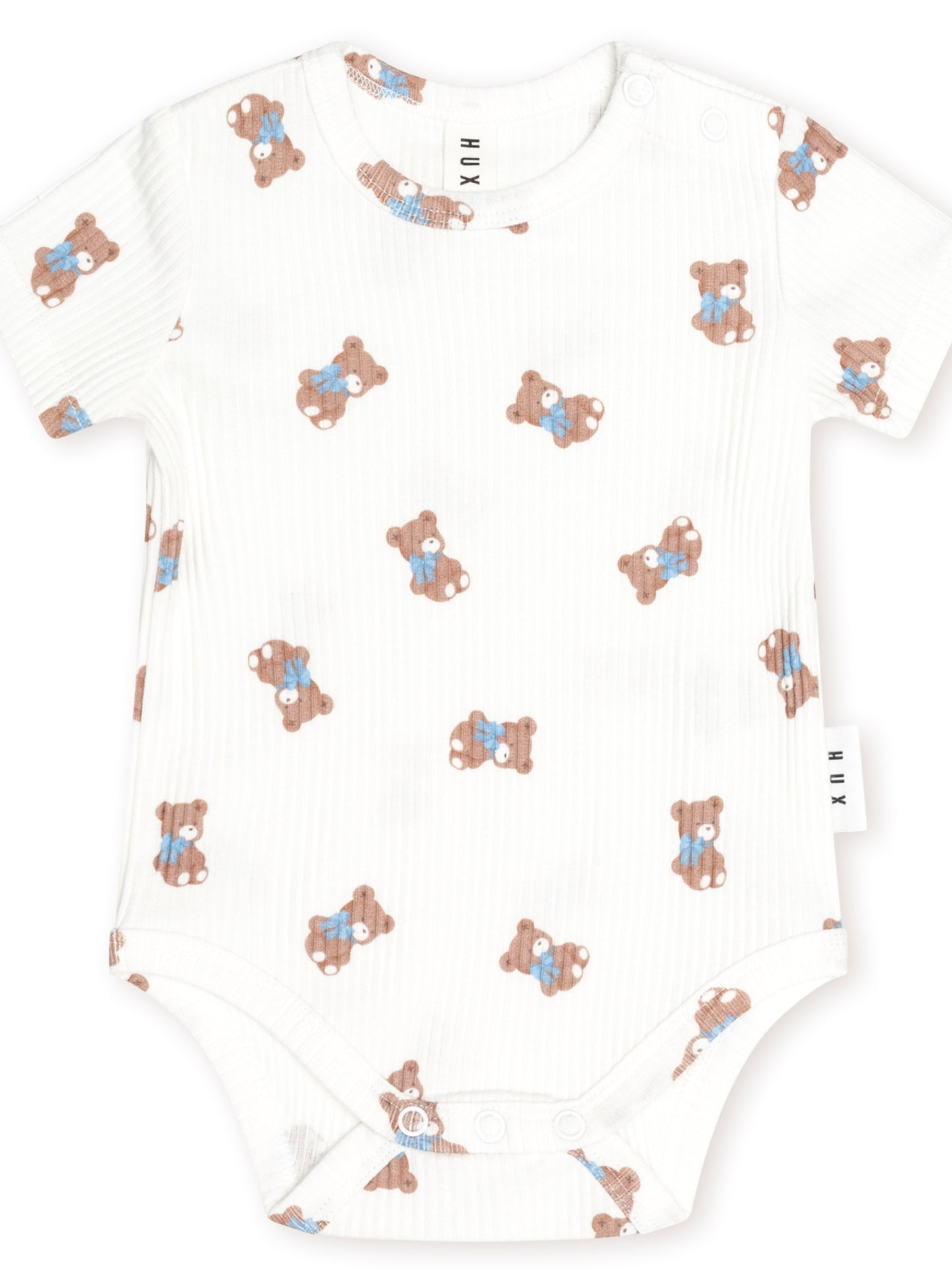 Huxbaby Tumbling Bow Hux Short Sleeve Bodysuit