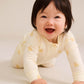 Huxbaby Rubber Ducky Zip Romper Butter
