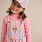 Huxbaby Pastel Stripe Pinafore Dress