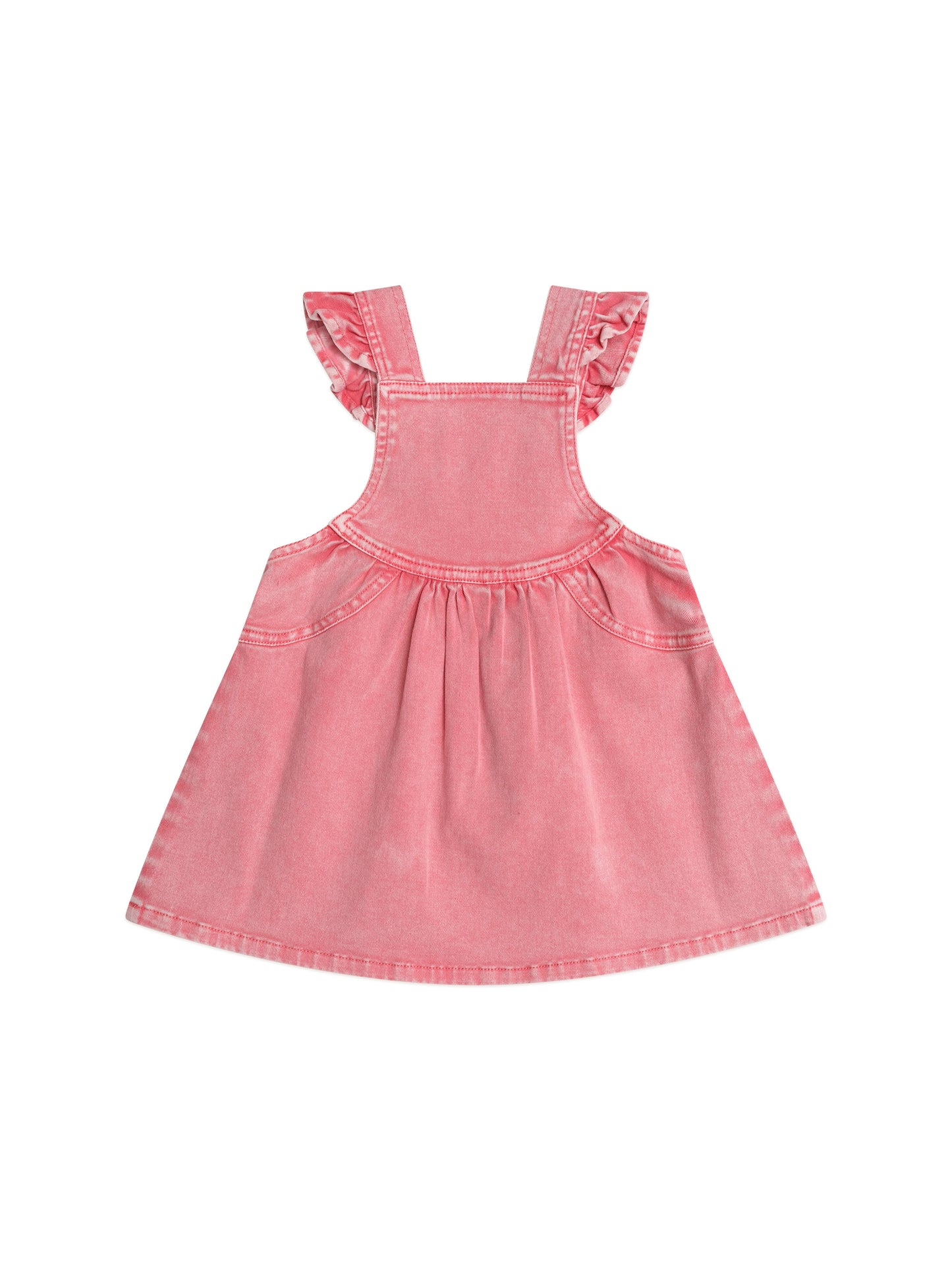Huxbaby Cherry Heart Vintage Pinafore Dress