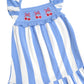 Huxbaby Seaside Cherry Stripe Dress