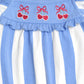 Huxbaby Seaside Cherry Stripe Dress
