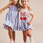 Huxbaby Seaside Cherry Stripe Dress