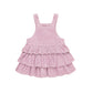 Huxbaby Cord Frill Overall Dress Orchid