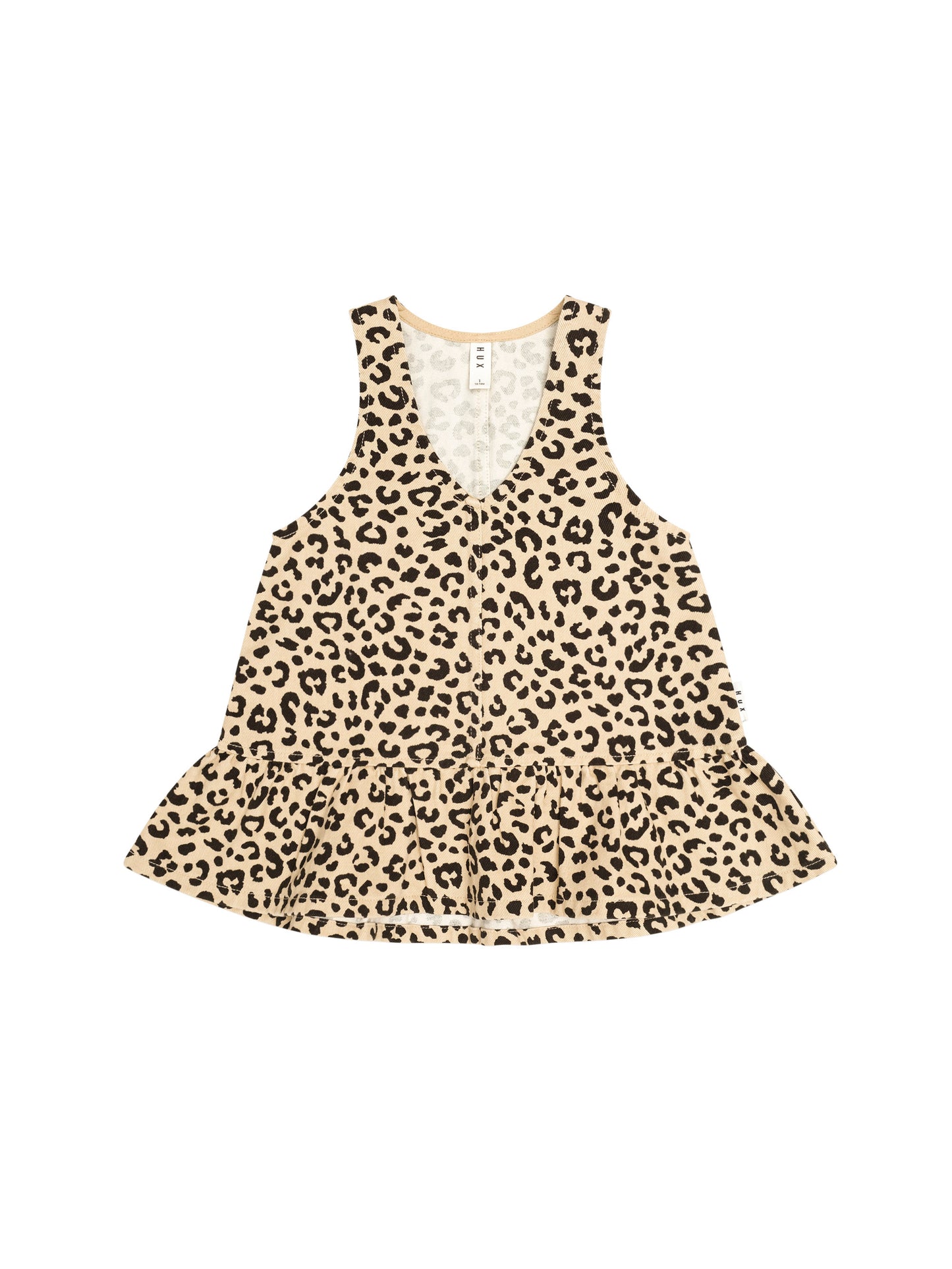 Huxbaby Leopard Frill Dress