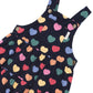 Huxbaby Multi Hearts Cord Pinafore