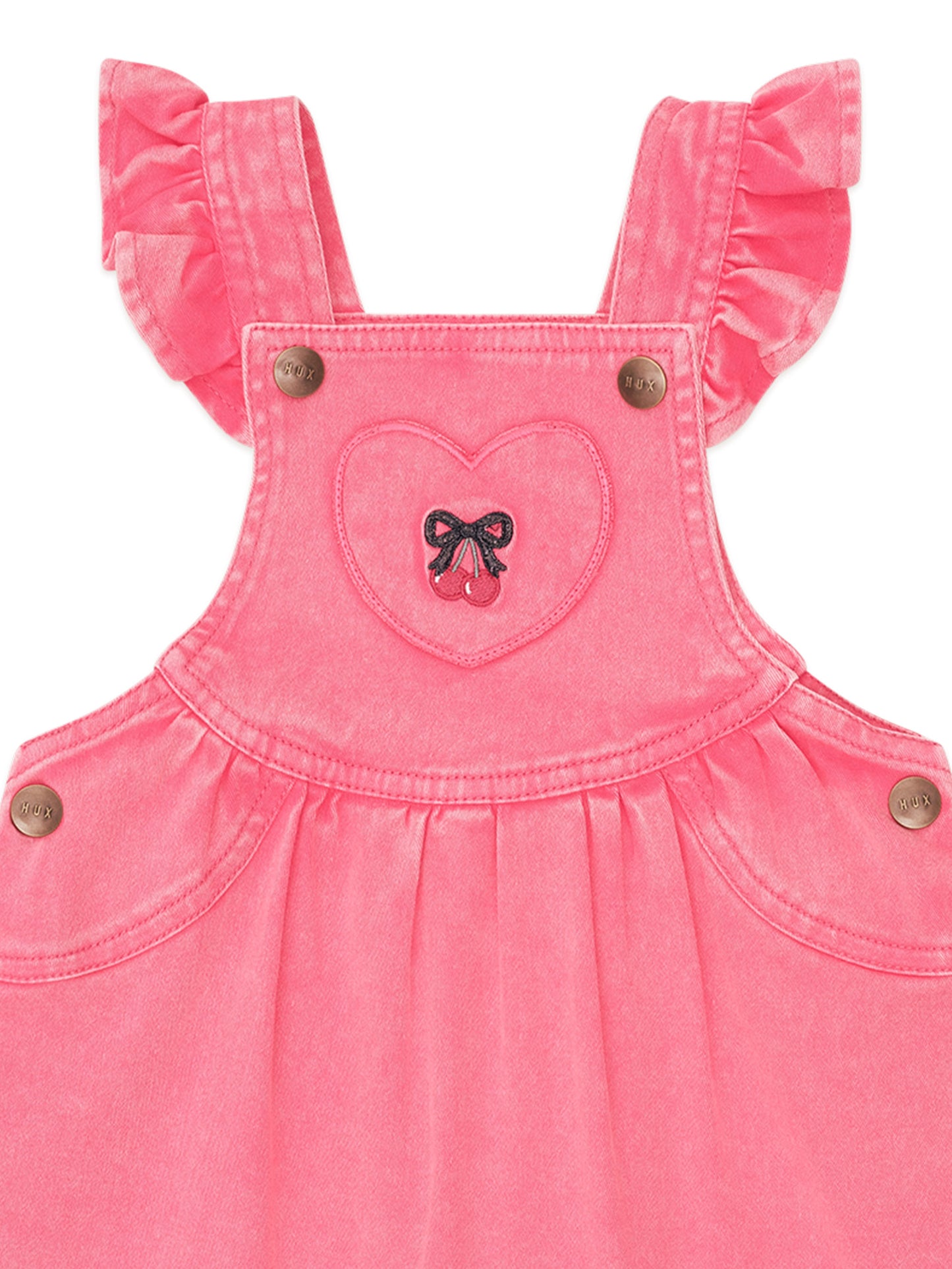 Huxbaby Vintage Cherry Pinafore