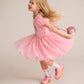 Huxbaby Magical Unicorn Puff Short Sleeve Dress