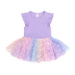 Huxbaby Purple Rib Dress