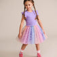 Huxbaby Purple Rib Dress
