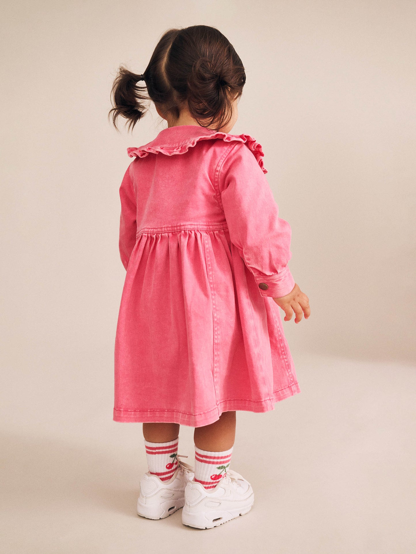 Huxbaby Vintage Cherry Collar Dress